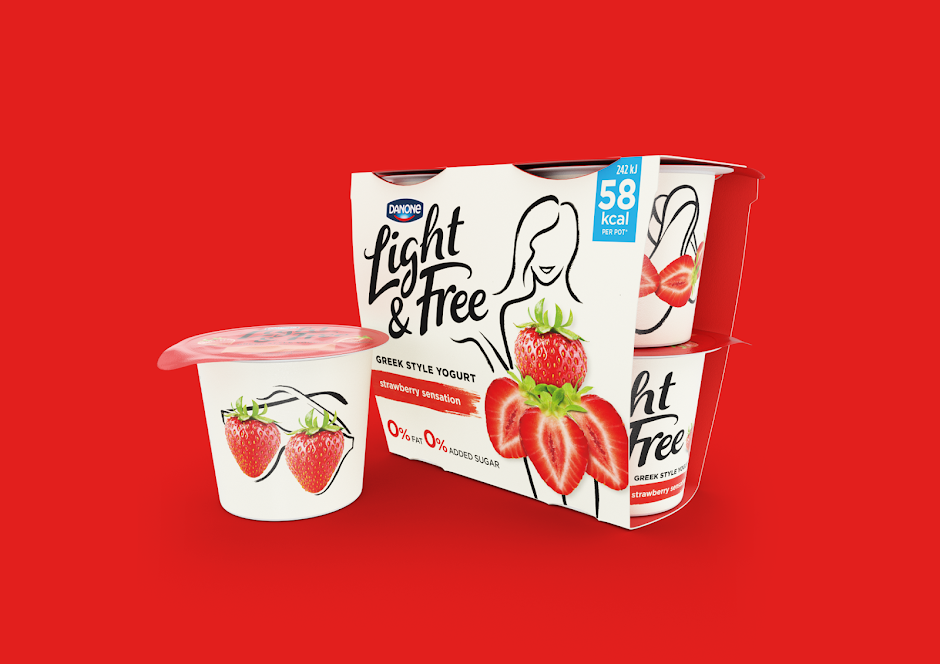 系列酸奶包装设计案例赏析 