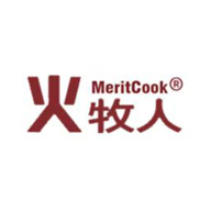 meritcook火牧人品牌宣传标语：专业装备 健康品质 文化情怀 