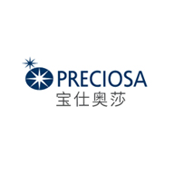 PRECIOSA宝仕奥莎品牌宣传标语：我们的工艺享誉全球140多个国家 
