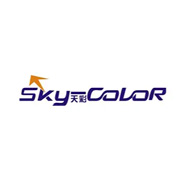 Skycolor天彩品牌宣傳標語：激光煥彩，預鑒未來 