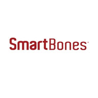 Smartbones品牌宣传标语：为全球爱宠人士提供安全、天然、健康和富有情趣的宠物食品 