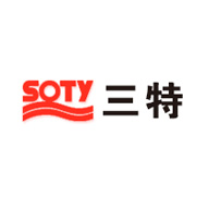 SOTY三特品牌宣传标语：以人为本、诚信至上、科学发展、奉献社会 