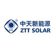 ZTT SOLAR中天新能源品牌宣传标语：中天新能源，距绿色生活更进一步 