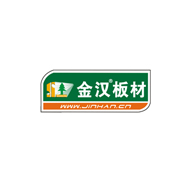 金漢板材品牌宣傳標語：零甲醛生態板 