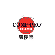 康朴乐COMF-PRO品牌宣传标语：台湾制造，专注儿童健康成长 