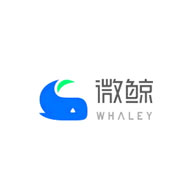 微鲸WHALEY品牌宣传标语：微鲸电视，对未来上瘾 