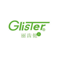 Glister丽齿健品牌宣传标语：独特洁亮成分，还你亮白牙齿！ 