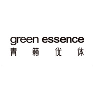 green essence青籁优体品牌宣传标语：青籁优体与你一起塑造美好生活 