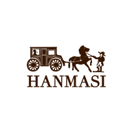 HANMASI汉玛思品牌宣传标语：纯实木办公家具 