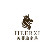 HEERXI英菲迪家具品牌宣传标语：实木家具 定制魅力 