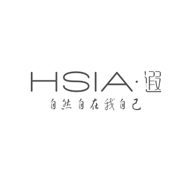 HSIA遐品牌宣传标语：自然自在我自己 