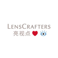 LensCrafters亮视点品牌宣传标语：亮视点 国际范 
