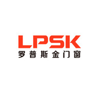 LPSK罗普斯金品牌宣传标语：值得信任的门窗 