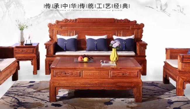 MengSai勐狮品牌宣传标语：勐狮红木 首选勐狮