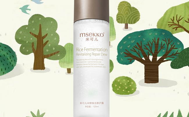 msekko米可儿品牌宣传标语：天然环保 安全有效 