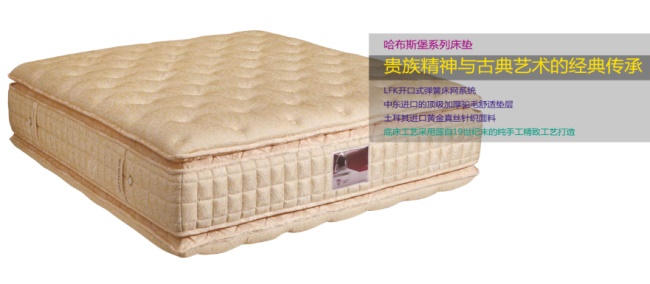 SHEWEEDARE诗维戴尔品牌宣传标语：源于瑞士1985年的手工床垫 