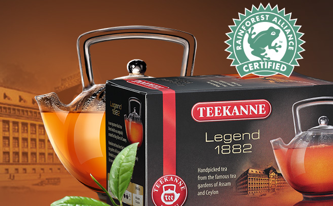 Teekanne品牌宣传标语：下午茶首选