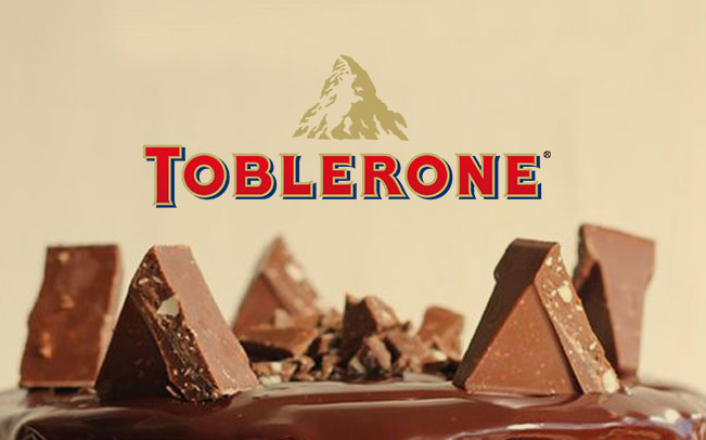 Toblerone瑞士三角品牌宣传标语：美味不停
