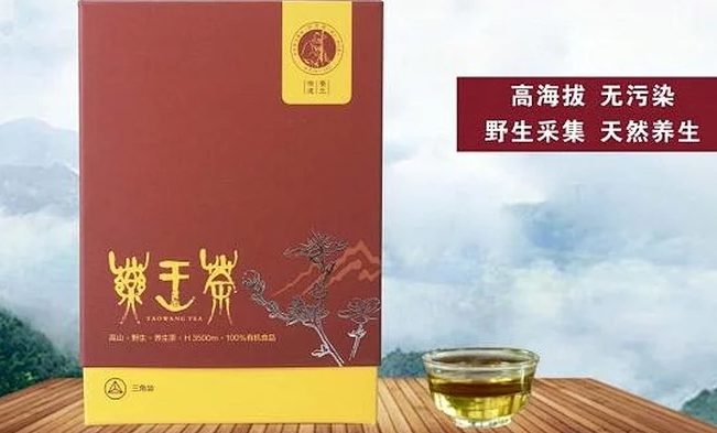 YAOWANGTEA药王茶品牌宣传标语：绿色 科学 健康