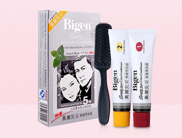 Bigen美源品牌宣传标语：随心发色，由我掌控