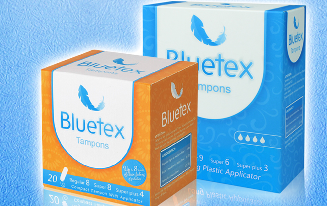 Bluetex蓝宝丝品牌宣传标语：健康生活伴侣