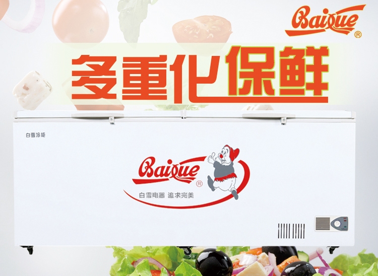 白雪Baixue品牌宣传标语：冰纷世界 冷力随心 