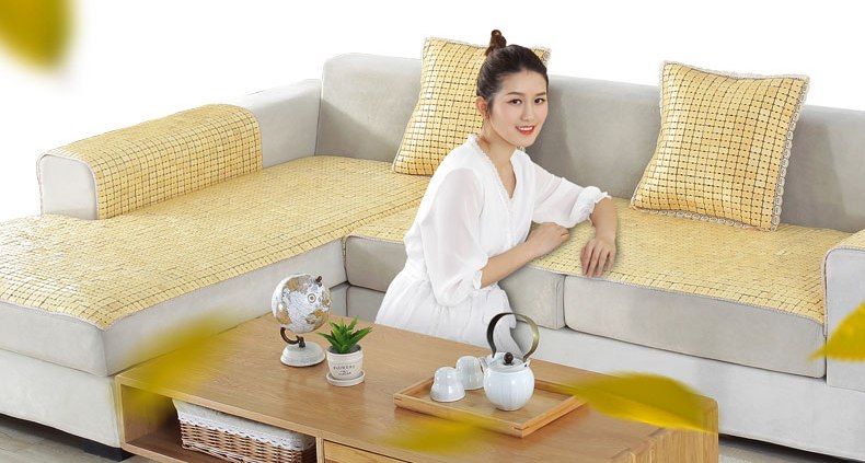 冰梦品牌宣传标语：一个家 需要一套好的沙发垫