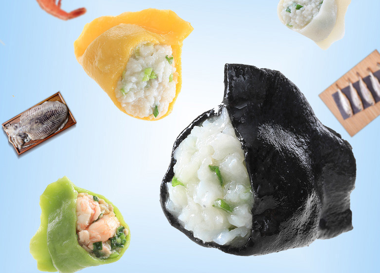 船歌鱼水饺品牌宣传标语：聪明宝贝爱吃鱼