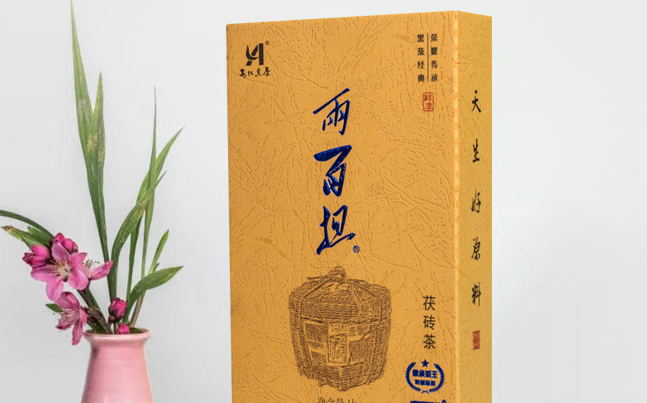 高马二溪品牌宣传标语：弘扬黑茶文化 造福人类健康 