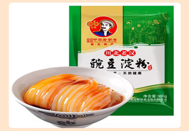 CHUAN BEI川北品牌宣传标语：传承百年，川北凉粉