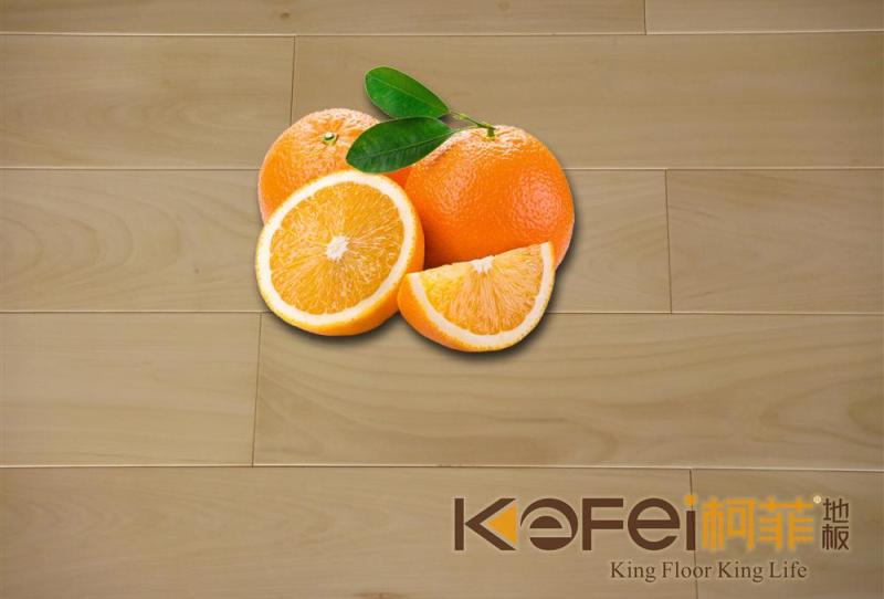 柯菲地板KeFei品牌宣传标语：原木艺术倡导者