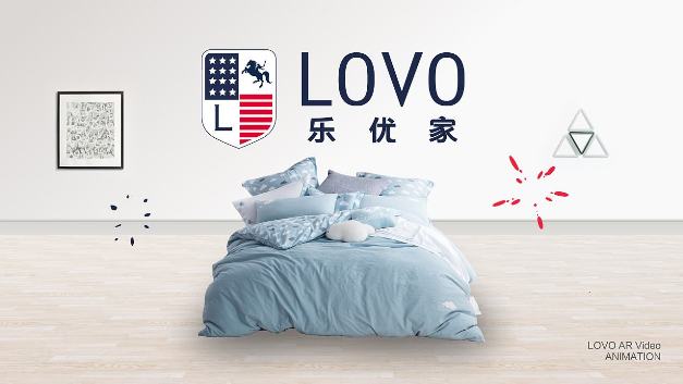 乐优家LOVO品牌宣传标语：FASHION FOR HOME