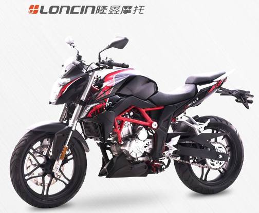 隆鑫摩托车LONCIN品牌宣传标语：隆行其道 鑫生大成