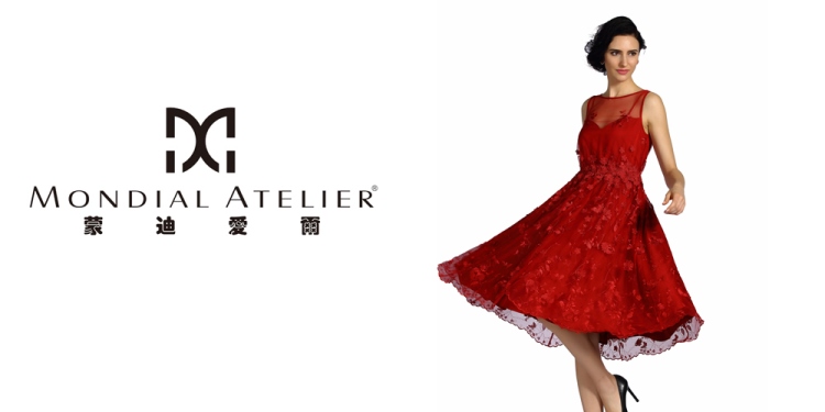 蒙迪爱尔mondialatelier品牌宣传标语：世界范围的服装艺术创作