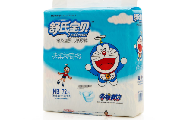 舒氏宝贝品牌宣传标语：努力为中国宝宝制造最优质的纸尿裤