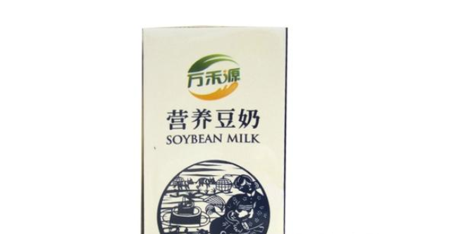万禾源品牌宣传标语：国民营养 好豆奶