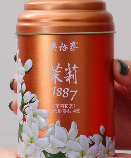 吴裕泰品牌宣传标语：茉莉花茶窨制技艺被列入非物质文化遗产名录