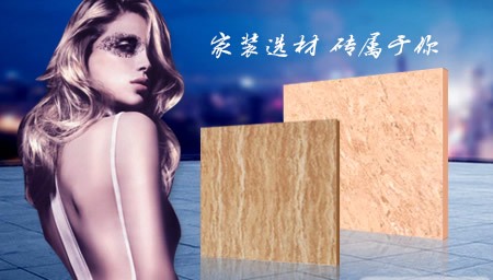 协盛xiesheng品牌宣传标语：家装选材 砖属于你