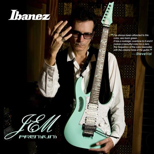 依斑娜Ibanez品牌宣傳標語：搖滾界吉他