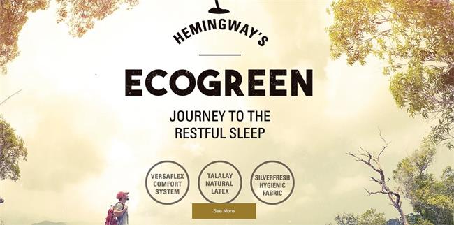 ErnestHemingway海明威品牌宣传标语：每个人的梦里都有位海明威