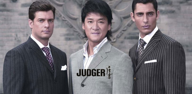 庄吉Judger品牌宣传标语：天生有型