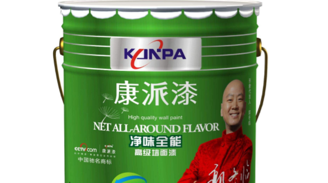 KANPA康派漆品牌宣传标语：康派生态漆 天天鲜呼吸
