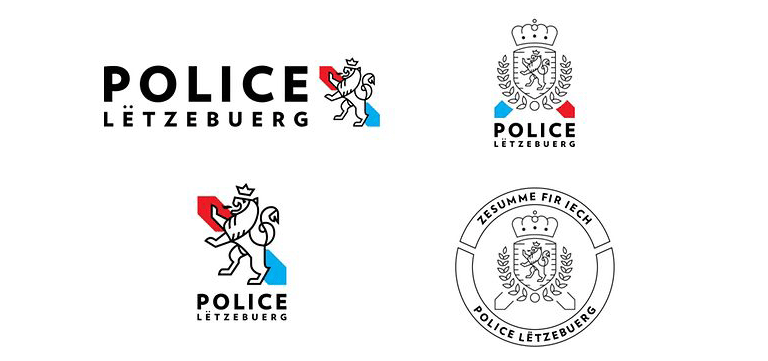 卢森堡警局推出全新品牌视觉形象 
