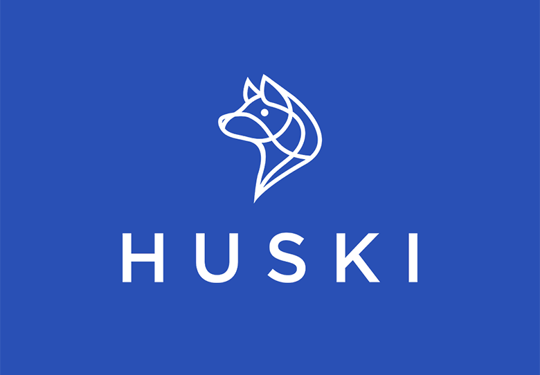 法国户外快递Huski全新的品牌LOGO