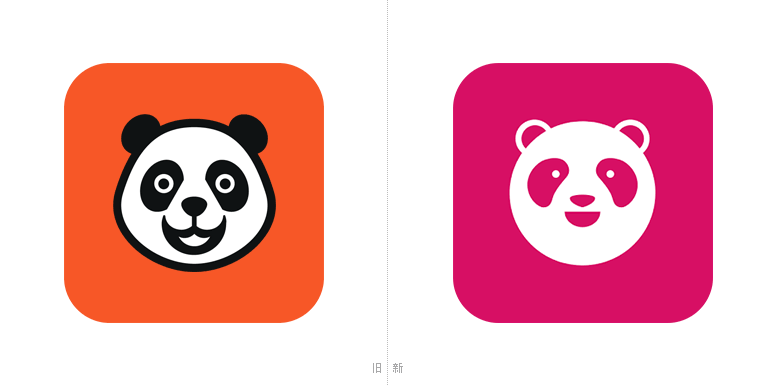 空腹熊猫更换新logo 