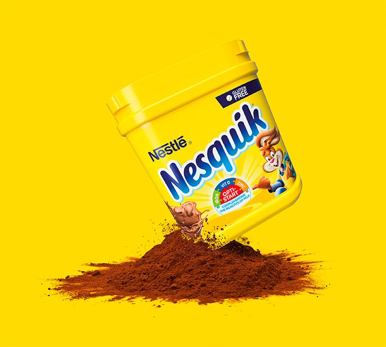 雀巢旗下品牌Nesquik更换新LOGO和新包装 