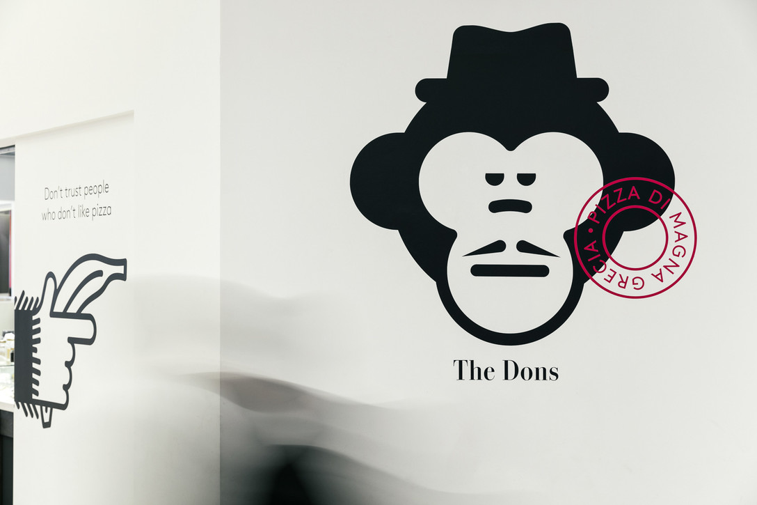 TheDons披萨店品牌形象设计更新 