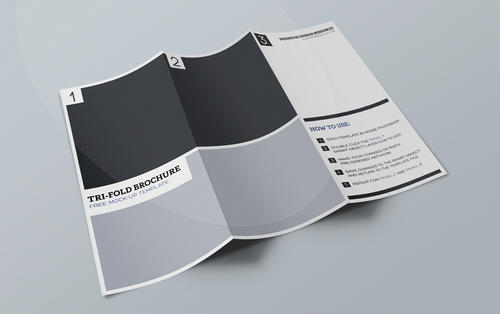 画册设计公司分享折页设计的版面理念