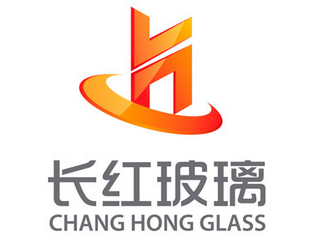 长红玻璃公司logo设计理念