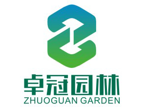 卓冠园林logo设计理念